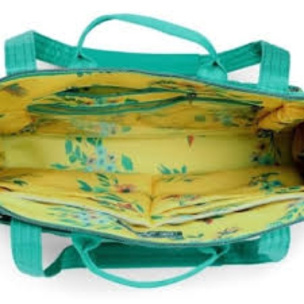 Lug Soprano Tote Bag Kelly Green or Black NWT - Picture 6 of 16